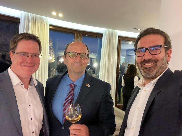 Amtseinführung von Besnik Vasolli als KDWV-Geschäftsführer – Horn & Co. Group auf Einladung von Botschafter Rohde in Pristina