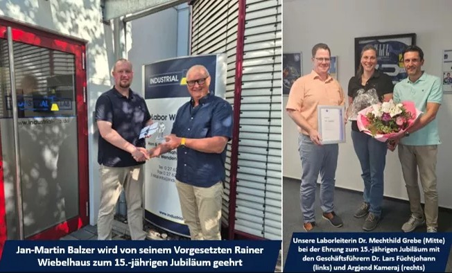 15 Jahre INDUSTRIAL LAB: Zwei Jubiläen, zwei besondere Geschichten